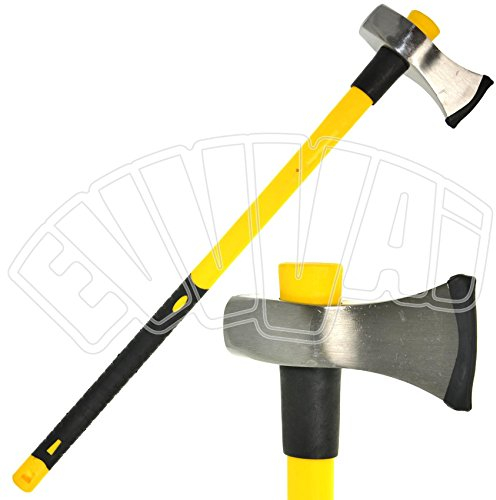 MAZZA SCURE 3.5 KG MERLIN MANICO IN FIBRA ACCETTA ASCIA SPACCALEGNA MAZZASCURE