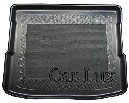 Car Lux AR03688 - Alfombra Cubeta Protector cubre maletero a medida para Tourneo courier