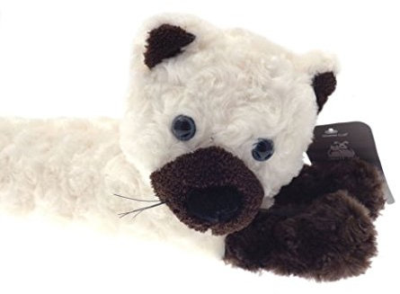 COUNTRY CLUB Novelty draught excluder door draft stopper dog cat CREAM CAT