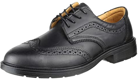 FS44 Safety Brogue Black