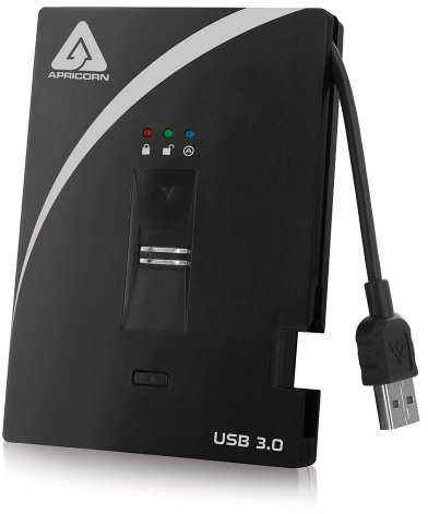 APRICORN HDD compatible Aegis Bio 3.0 2,5 1TB ext fingerprint
