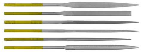 PFERD 346648 Corinox Nadelfeilen Präzisionsdateien, Schweizer Schnitt 2, 180mm x 2.7mm, 12 Stück