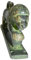 Türgriff Messing Löwe Knauf Skulptur Figurine Dekoration