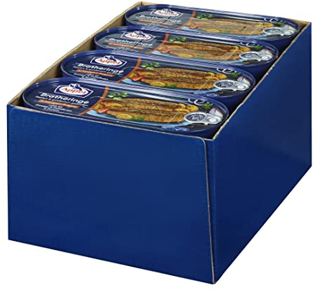 Appel Bratheringe - Filetierte Bratheringe in würzigem Aufguss - MSC zertifiziert – 20 x 325 g
