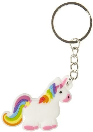 12x Schlüsselanhänger Einhorn | Regenbogen | Rainbow Unicorn | Schlüssel Anhänger | Mitgebsel | Gastgeschenk | Kindergeburtstag