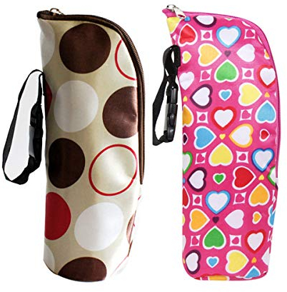 iSuperb Warmhaltetaschen Isobeutel Baby Flaschen Tasche Warmhaltebox Baby Bottle Bag (Drucken)