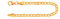 EDELIND Herren Armband 585 Gelbgold Bracelet Fantasiekette 3.5 mm 14K Echtgold Armkette Länge 19 cm Armband mit Schmuck Geschenk Box Made in Germany