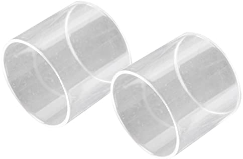 sharprepublic 2pcs Manchons pour Lampe de Camping/Pression Lampe/Lanterne à Gaz,Abats-Jour Verre Transparent Haute Luminosité L