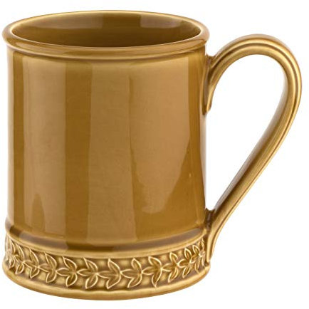 Portmeirion Botanic Garden Harmony Embossed Tankard 16oz Amber
