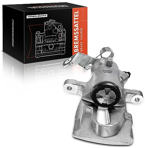 Frankberg Bremssattel Bremszange Hinterachse Links Aluminiumguss Kompatibel mit Astra G Stufenheck/Caravan/Kasten/Kombi F70 Corsa Stufenheck Replace# 93175248