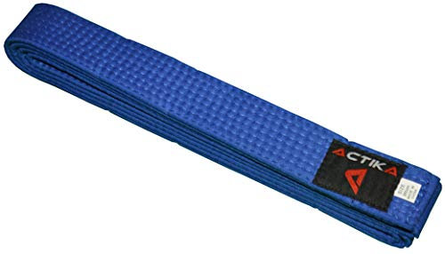 ACTIKA Budogürtel Karate Judo Taekwondo Kampfsport Ju-Jutsu Karategürtel (Blau, 260)