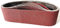 Bande Abrasive 100x560 mm (15 pièces) 80/120/150/240/400 grain, 3 pièces chacun de Bandes Abrasives pour ponceuses à bande