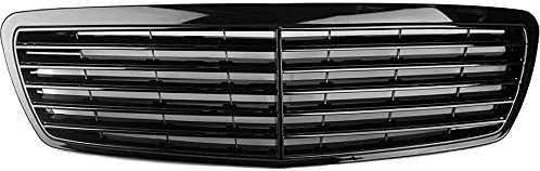Auto Front- & Kühlergrille für Mercedes Benz W211 E CLASS E200 E320 E350 E55 2002 2003 2004 2005 2006, Stoßstangen Vorne Radiator Grilles Grillabdeckungsbeschläge Grill Maske, Car Karosserie Styling