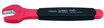 Laser 8549 Insulated Open Ended Spanner 15mm