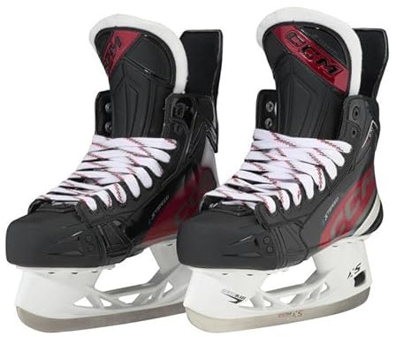 CCM Jetspeed FT670 Eishockey Schlittschuhe, Senior (Weite: Wide, Größe: 8.5)