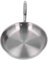 Edelstahl-Bratpfanne, 3-lagige Edelstahl-Pfanne, Runde Kuchenform, Waffel-Pfannkuchen-Maker, Schneller und Einfacher Dessert-Maker Omelett-Kochen, Heimkochwerkzeug (28cm)