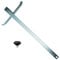 Circular Saw Fence COMBO00233 Replacement for DeWalt Rip fence DW3278, Compatible with DeWalt DCS570B,DCS570P1,DCS575T2-AR,DCS575T2-B2,DCS575T2-B3,DCS575T2-BR,DWE575-B2,DWE575K-B2C