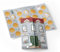 KuschelICH Rubbel-Adventskalender Weihnachtshaus zum selber gestalten