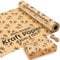 Kraftpapier Rolle mit Elch-Design - 15 m x 43 cm Geschenkpapier Rolle mit 2 Jute Schnüre - Braunes Packpapier, Ideal als Geschenkpapier Rolle & Weihnachtspapier Geschenkpapier