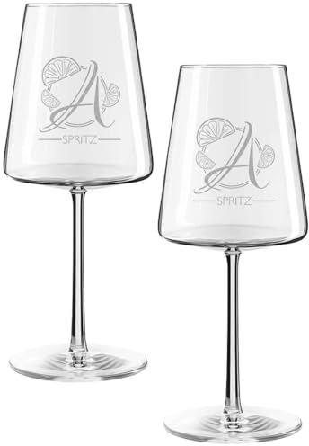 Logoglas 2x Spritz Gläser 500ml | Aperitif Glas 2er Set - Spülmaschinenfest und Made in Germany