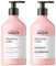 L'Oréal Professionnel Farberhaltendes XL-Pflegeduo für coloriertes Haar, Mit Resveratol, Serie Expert, Vitamino Color Shampoo 500ml & Conditioner 500ml