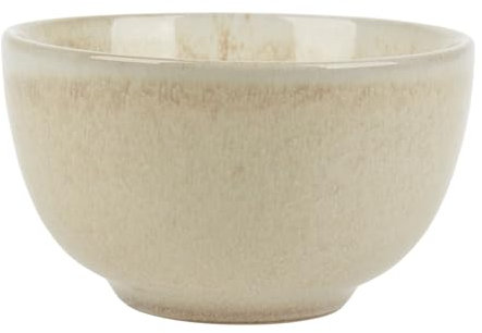 GENEVIEVE LETHU 535334 Bol 24 cl Grès - Collection NUANCIA - Ø 10 cm H 6 cm - Coloris Crème