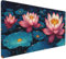 Alfombrilla Ratón, Alfombrilla Raton Gaming XXL 1000 x 500 x 3 mm Alfombrilla Escritorio, Mouse Pad con Antideslizante Bordes Cosidos, para Gaming Alfombrilla Raton Piscina Abstracta de Loto Y-7104