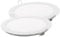 DAVLED - Downlight Led Empotrar Redondo Blanco 18W - Lampara Techo – Plafon Techo Cocina - Focos Interior - Luz Led – Downlight Empotrable - Panel Led Techo Baño - EXCELENTE ILUMINACIÓN - PACK 2