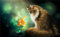 Dream Cat And Goldfish-60000 Piece Wooden Jigsaw Puzzle For Adults Unique Shape Beautiful Box Fun Challenging Brain Exercise Family Game Gift For Friends Parents Grandparents