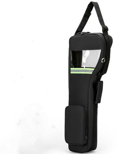3DTengkit Sac à dos pour réservoir d'oxygène, sac de transport portable pour bouteille d'oxygène, sac à bandoulière, idéal pour le quotidien, le shopping, les voyages (noir, 3 L)