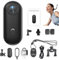 LUCKKY Gosnap - Thumb Camera, Daumen-Action-Kamera, 1080P Magnetische Taschen-Daumenkamera Aktion Kamera, 170° Weitwinkel kleine Körperkamera mit Federclip, Tragbare Outdoor Sport Kamera (Schwarz)