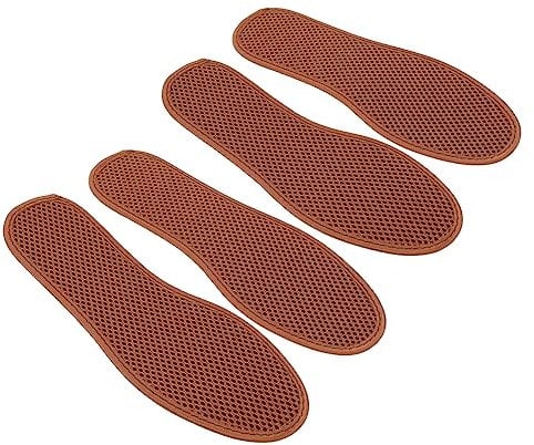 Ipetboom 2paare Bambus-schuhe Einlegesohlen Antibakterielle Atmungsaktive Fußpflege-pads Für Sportschuhe Kaffee Effektive Schweiß Und Geruchsreduktion