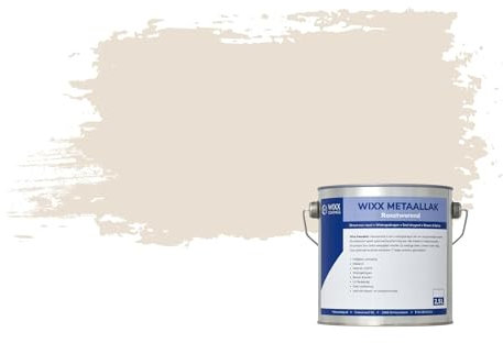 Wixx Aqua Vernis métallique antirouille - 10L - RAL 9001 | Blanc crème