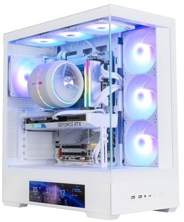 Boitier PC Moyen Tour ZALMAN P40 DS (Blanc)