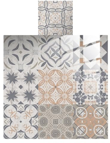 Fliesenaufkleber für Küche, Dekoration, Vintage, Treppenaufkleber, Aufkleber zum Abziehen und Aufkleben, Fliesen für Badezimmer, Vinyl, Wand