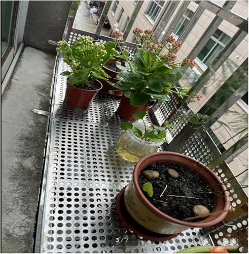 Lochblech Edelstahl 304 Edelstahl Lochblech, Fensterbank-Fallschutznetz, Balkonschutznetz(50 * 120CM)