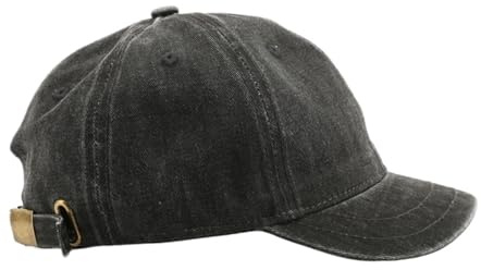 Gorras de béisbol Retro ala Corta for Hombre y Mujer, Gorras con Visera Ajustable Color sólido for Exteriores, Ropa Informal algodón