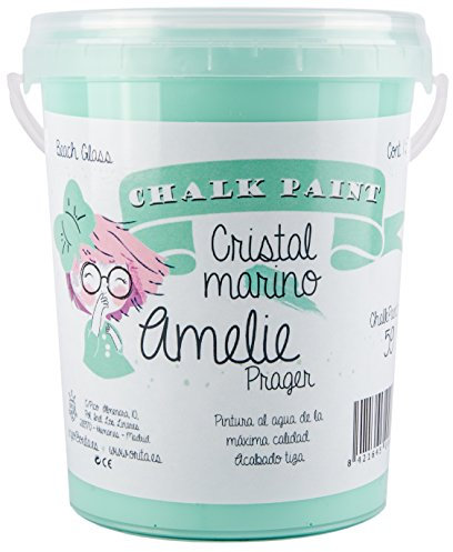 Amelie Prager 1000-59 Pintura a la Tiza, Cristal Marino, 1 l