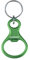 Munkees Porte-clés décapsuleur Apéritif en aluminium de haute qualité, porte-clés, 3407, aluminium, vert