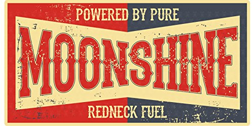 MG039 XXL/Aufkleber Moonshine 20 x 10 cm Schwarzbrenner Old School Oldtimer Vintage Retro Sticker Auto Motorrad
