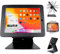 CarrieCathy Desktop-Diebstahlsicherung, Kiosk-POS-Ständer für 25,9 cm (10,2 Zoll) 2020 iPad 8. Generation & 2019 iPad 7. Generation, Flip & 360° Schwenk-Design