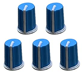 LICHIFIT 5 Stück EQ Drehknopf Ersatz EQ Potentiometer Knopf Push Rod Cap für Pioneer DJ Mixer Reparatur Teil