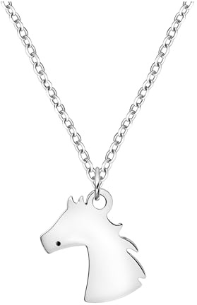 Sofia Milani - Damen Halskette 925 Silber - Pferd Anhänger