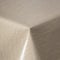 Home Produktbild Wachstuch Tischdecke Gartentischdecke Maldecke Basteldecke PVC abwaschbar Tischwäsche einfarbig mit Leinenstruktur Baku (Beige, 110x140 cm eckig)