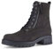 Gabor Damen Combat Boots, Frauen Stiefeletten,Wechselfußbett,Moderate Mehrweite (G),Stiefel,Bootee,Booties,Pepper (Flausch),40 EU / 6.5 UK