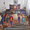 BARDYS Alvin and The Chipmunks Bettdeckenbezug, Bettwäsche,deckenbezug,Bettwäsche,Kissenbezüge,Spannbetttücher,Weiche Wendebettwäsche Deckenbezug Mit,Reißverschluss Und KissenbezugSingle（135x200cm）