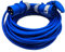 UK Made 25 Metres 32 Amp Mains Power Hook Up Cable Extension Lead 32A IP44 CEE Plug to Socket Coupler. 4mm2 Cable