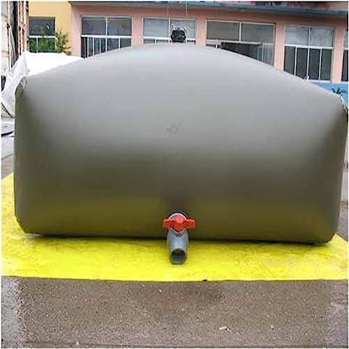 AviiSo Grande capacité bidons pliants 1000L - 6000L Réservoir de Stockage d'eau pour RV/Truck Base, Sac d'eau Souple Pliable pour Usage Domestique/Commercial (Size : 0.5x0.5x0.2m/50L/13Gallon)