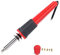 Electric Soldering Iron Set, Wood Burning Pen Engraving Carving Pyrography Tool Screwdrive Bits,40W (AC220V UK Plug)