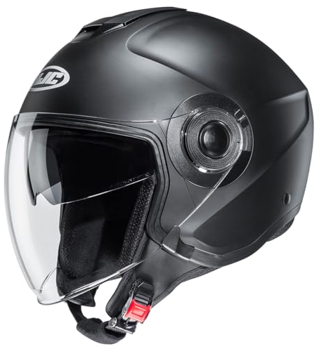 HJC, Motorrad-Jethelm i40N Semi Mat Schwarz, XL